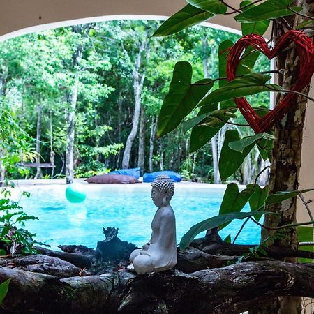 La Posada Del Agua Y Fuego Chemuyil Eksteriør billede